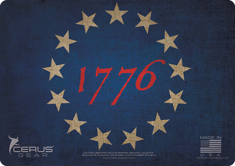 1776 United Handgun Mat