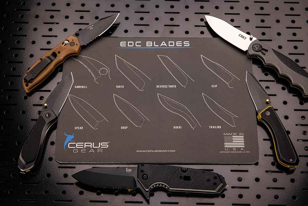 EDC Blade Styles Mat