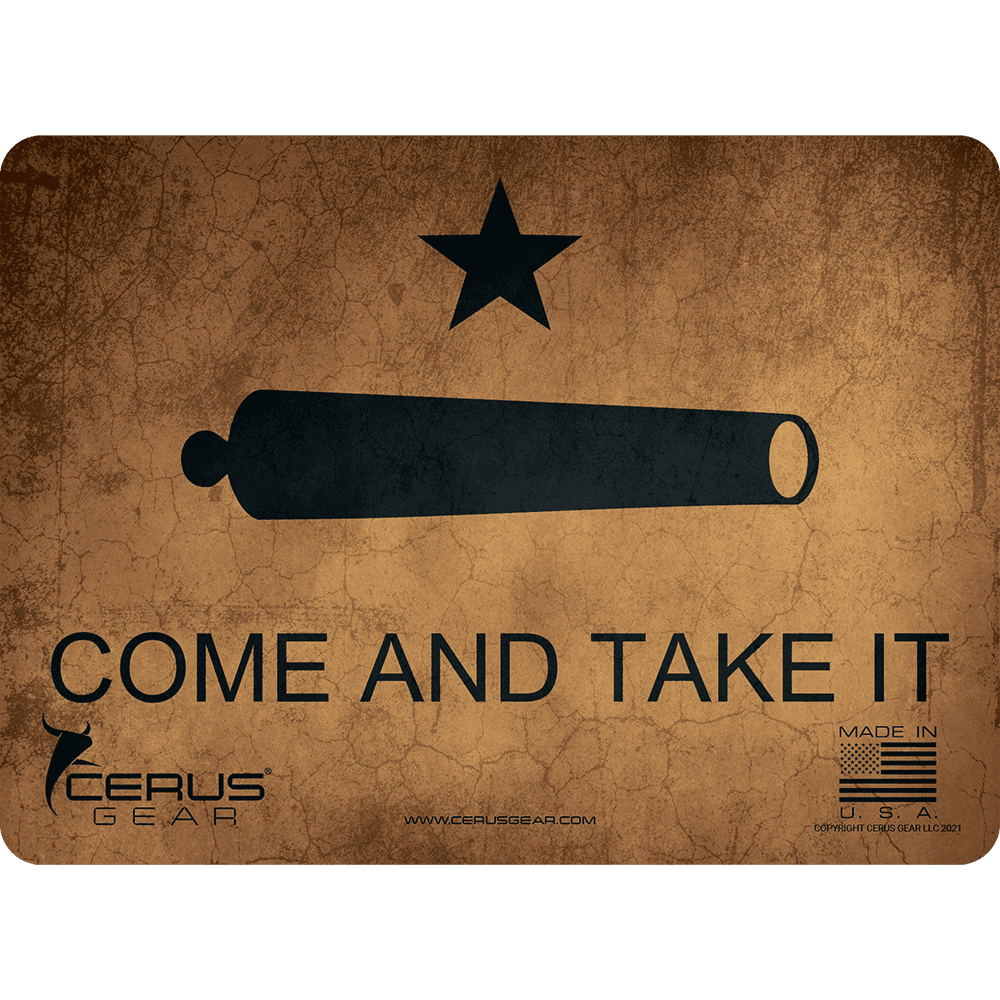 Come and Take It  Gun Mat