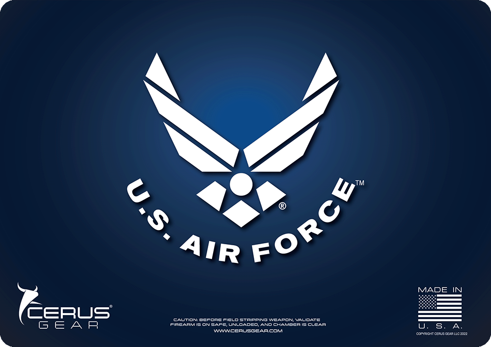 U.S. Air Force Logo Handgun Mat