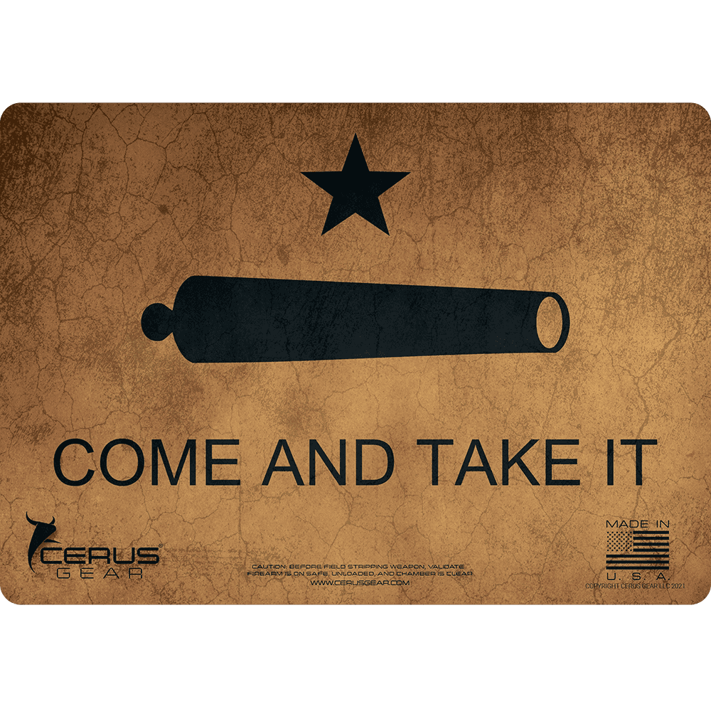 Come and Take It  Gun Mat