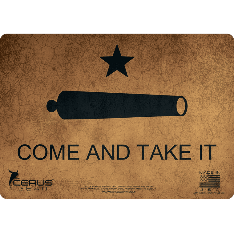 Come and Take It  Gun Mat