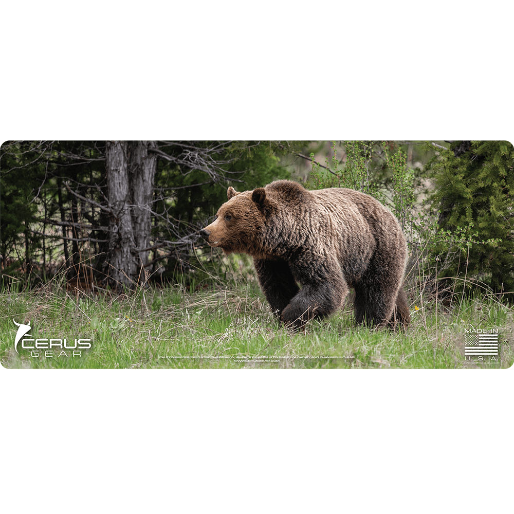 Grizzly Bear Wildlife Mat
