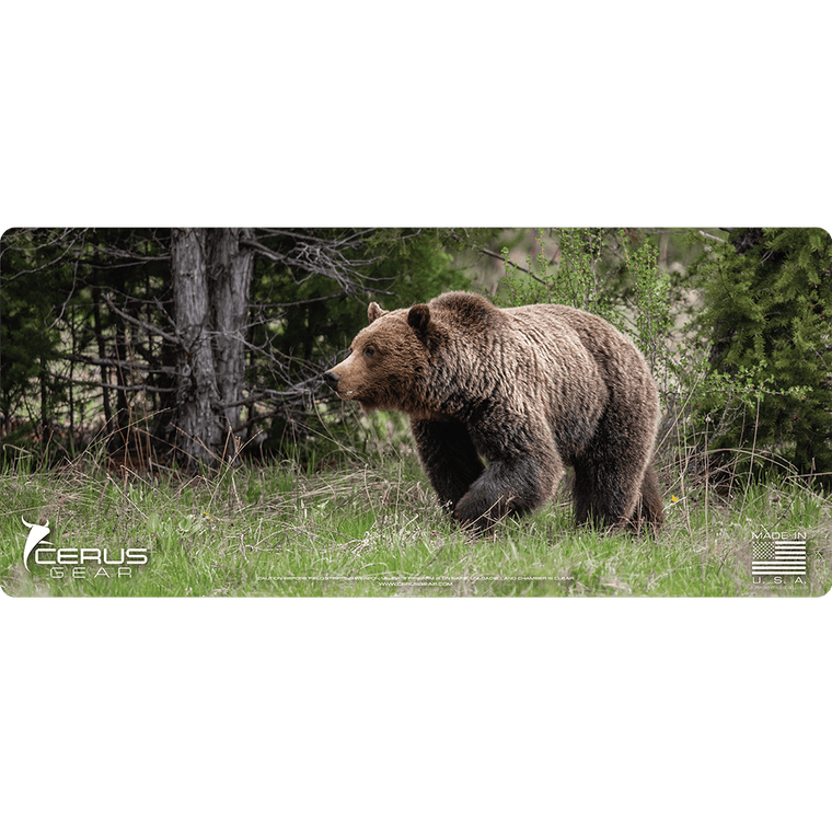 Grizzly Bear Wildlife Mat