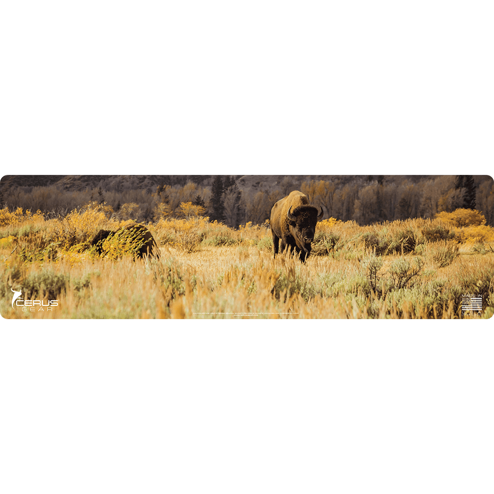 Bison Wildlife Gun Mat