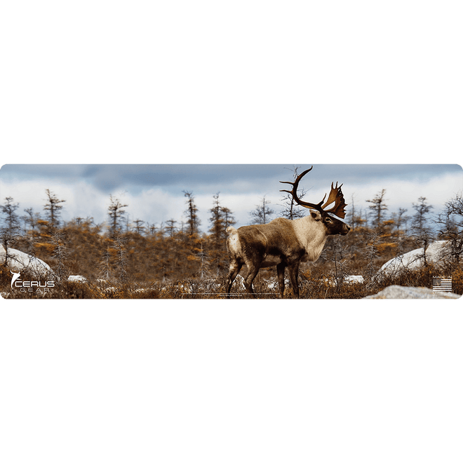 Giant Caribou Wildlife Gun Mat