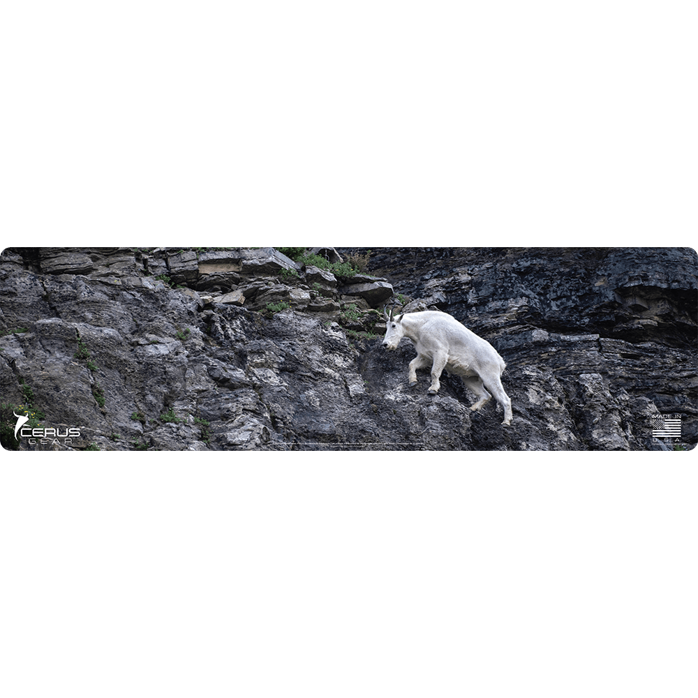 Mountain Goat Wildlife Gun Mat