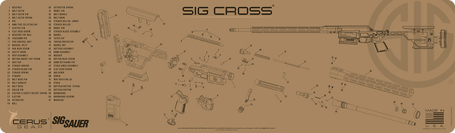 SIG SAUER® Cross Magnum Gun Mat