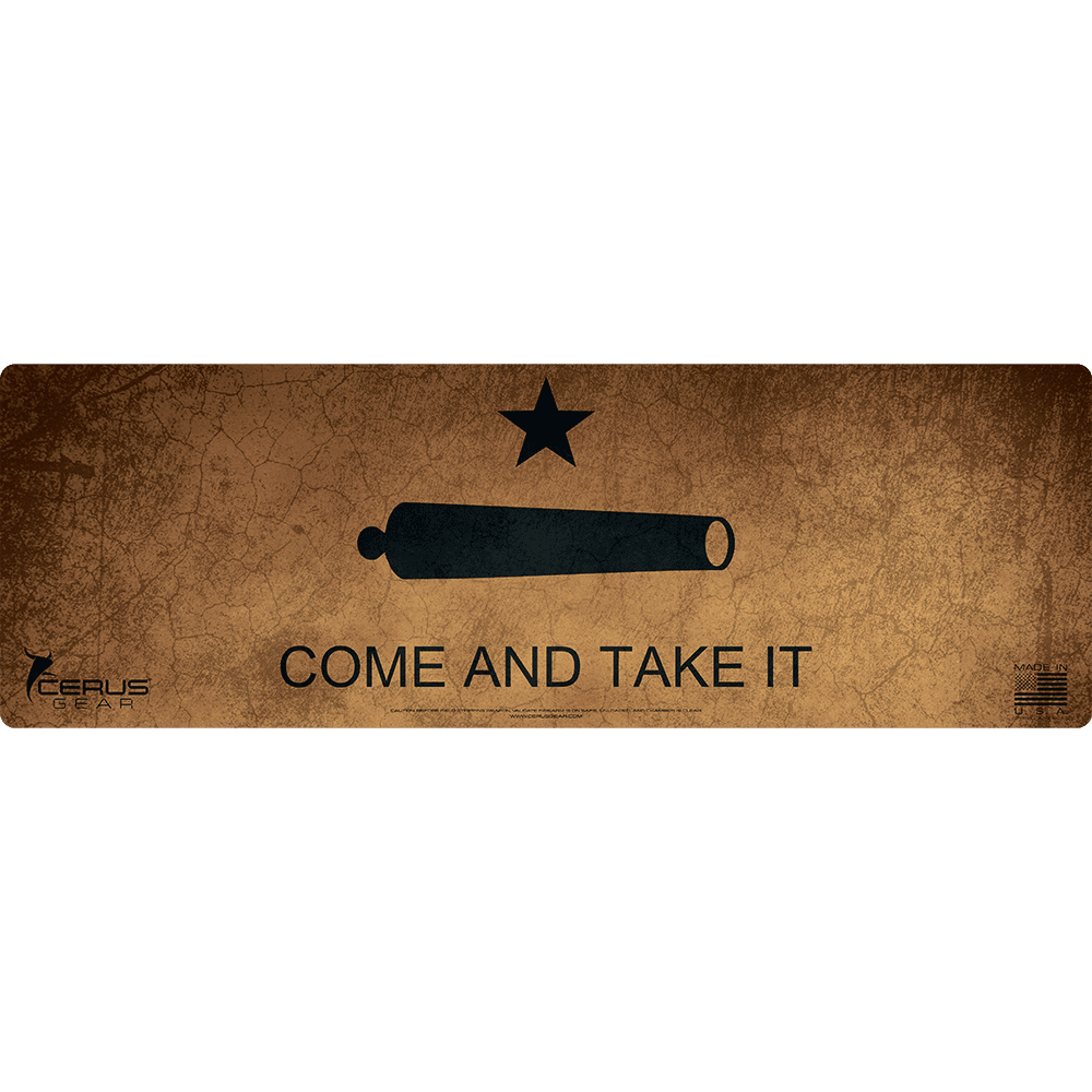 Come and Take It  Gun Mat