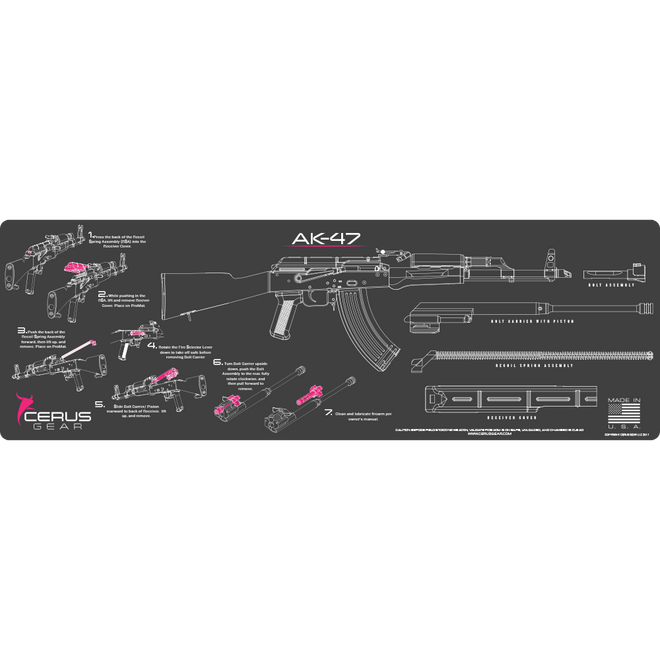 HOW TO TAKE DOWN AN AK-47
