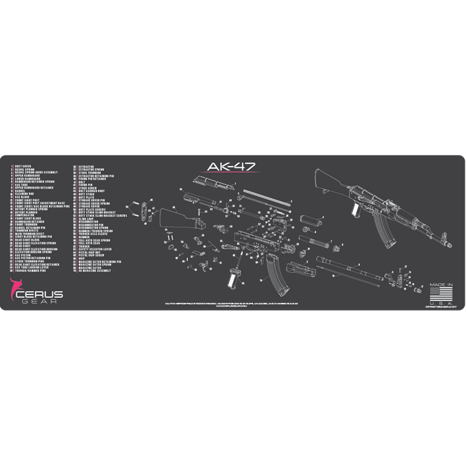 BEST WOMENS AK47 TAKE TOWN PAD WITH PARTS