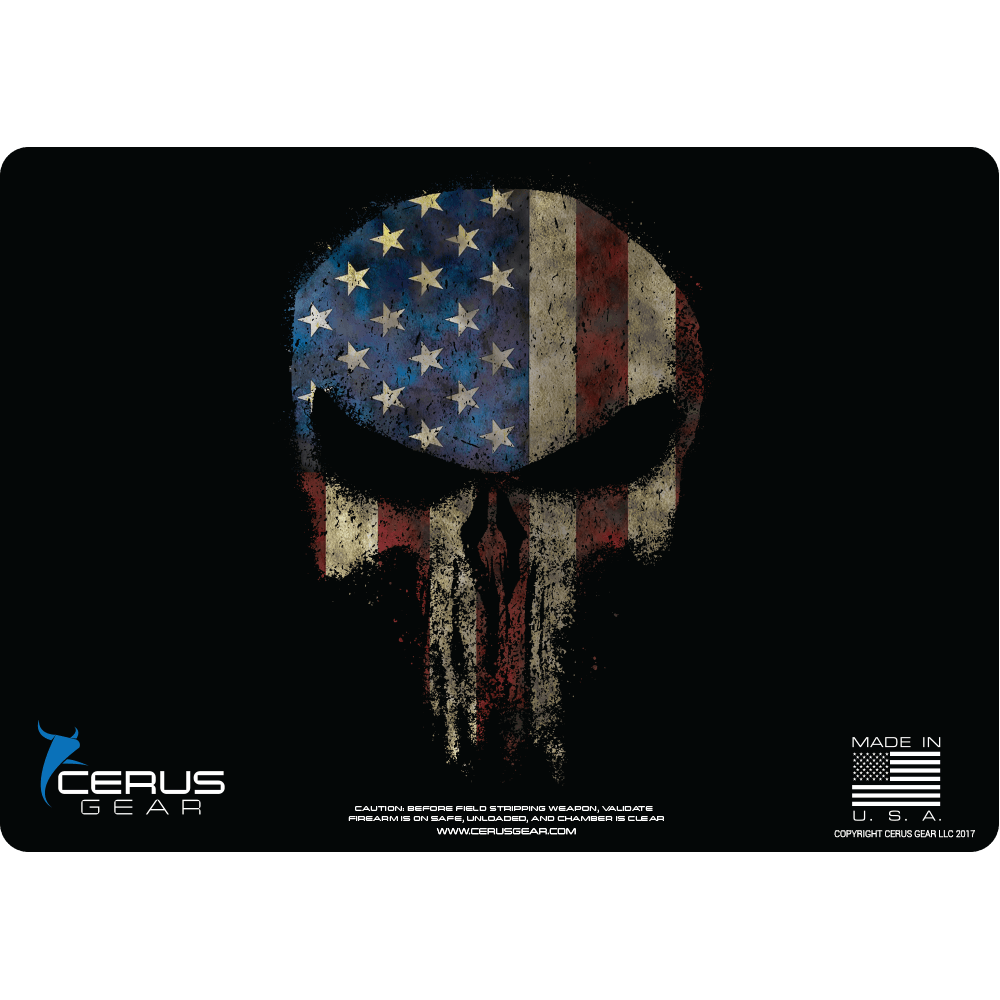 Patriotic Mask Pistol Take Down Pad