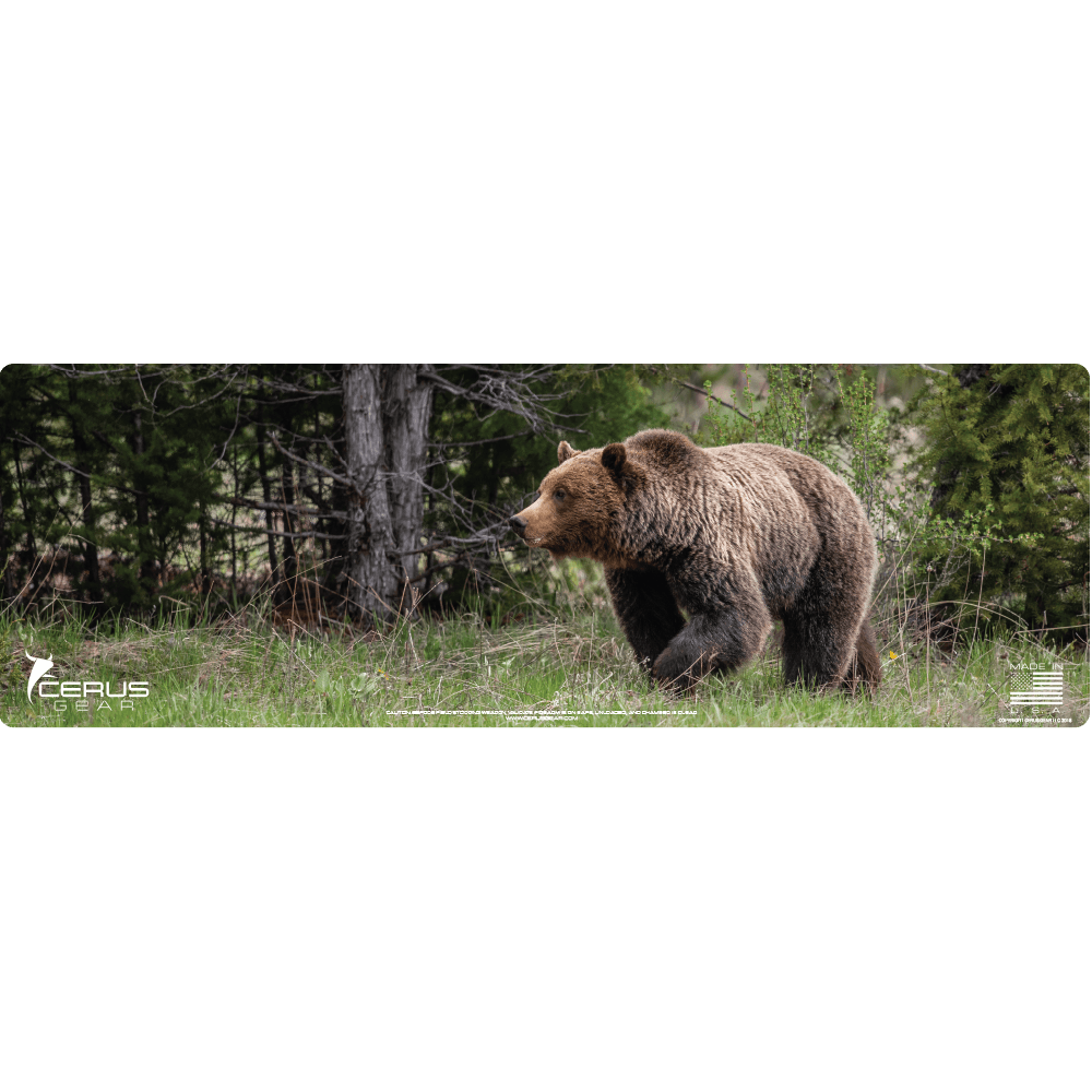 Grizzly Bear Wildlife Mat