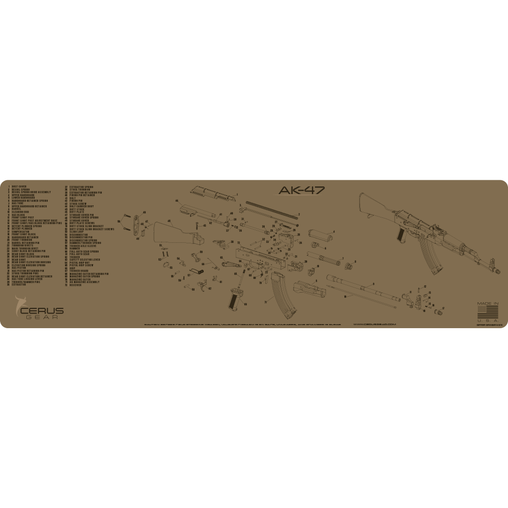 AK47 HUGE Maintenance Pad