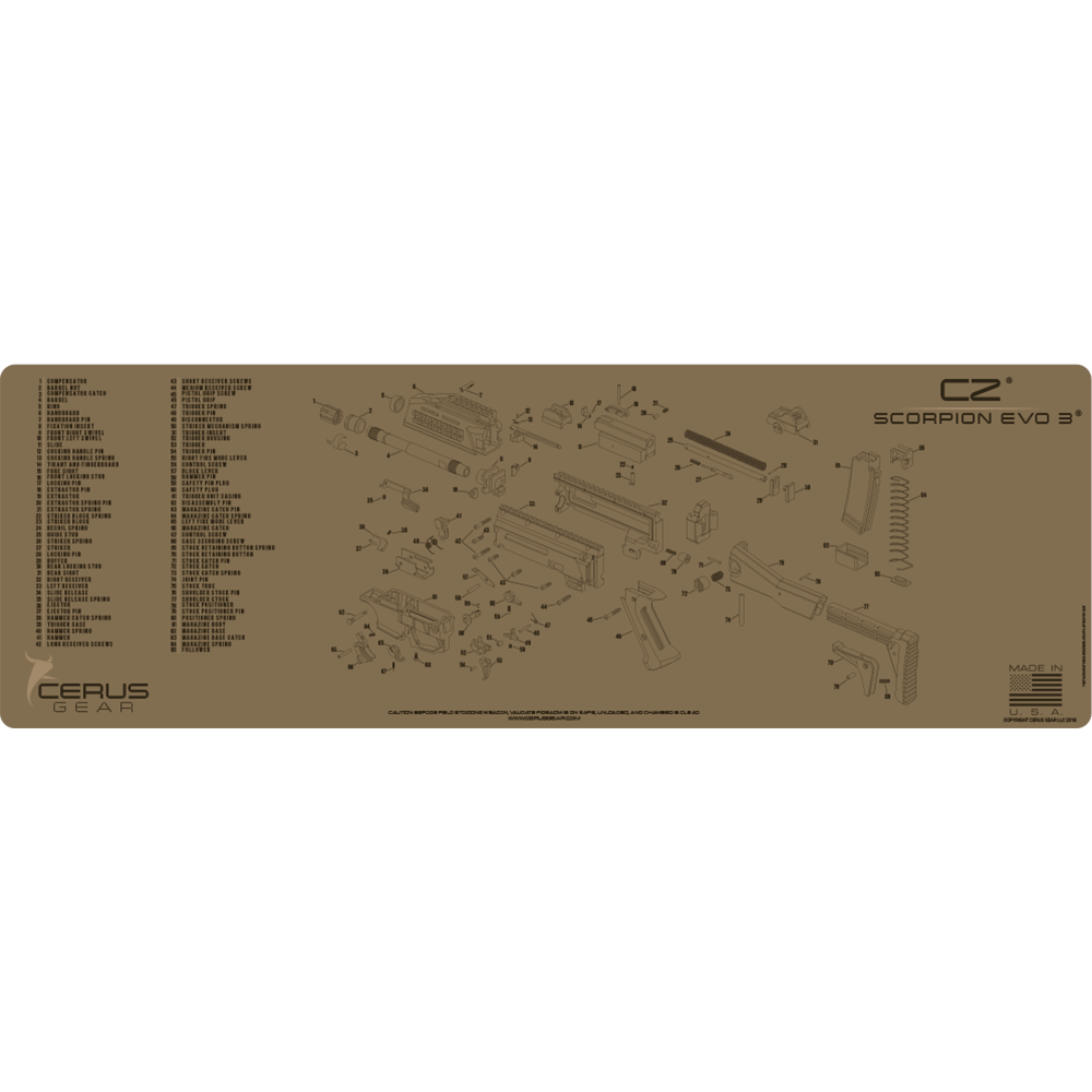 CZ Scorpion EVO 3 Maintenance Pad