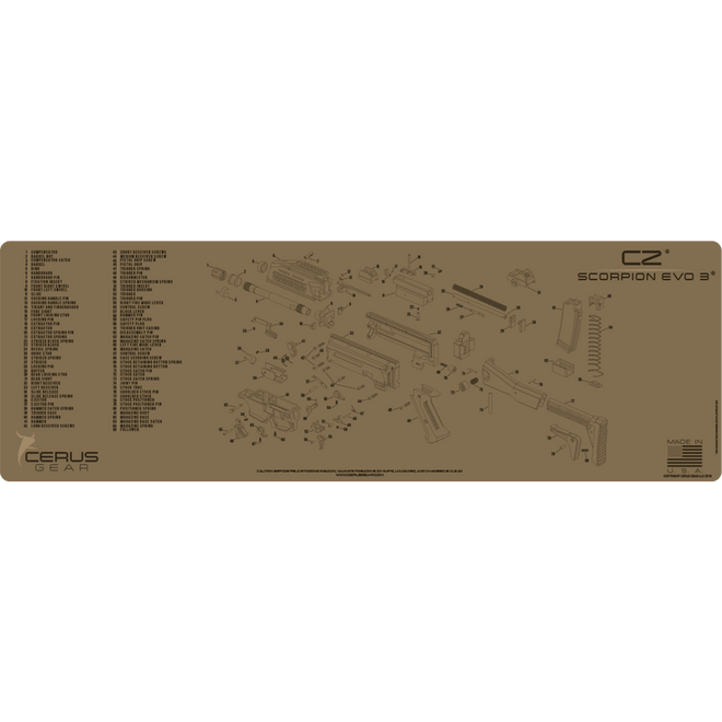 CZ Scorpion EVO 3 Maintenance Pad