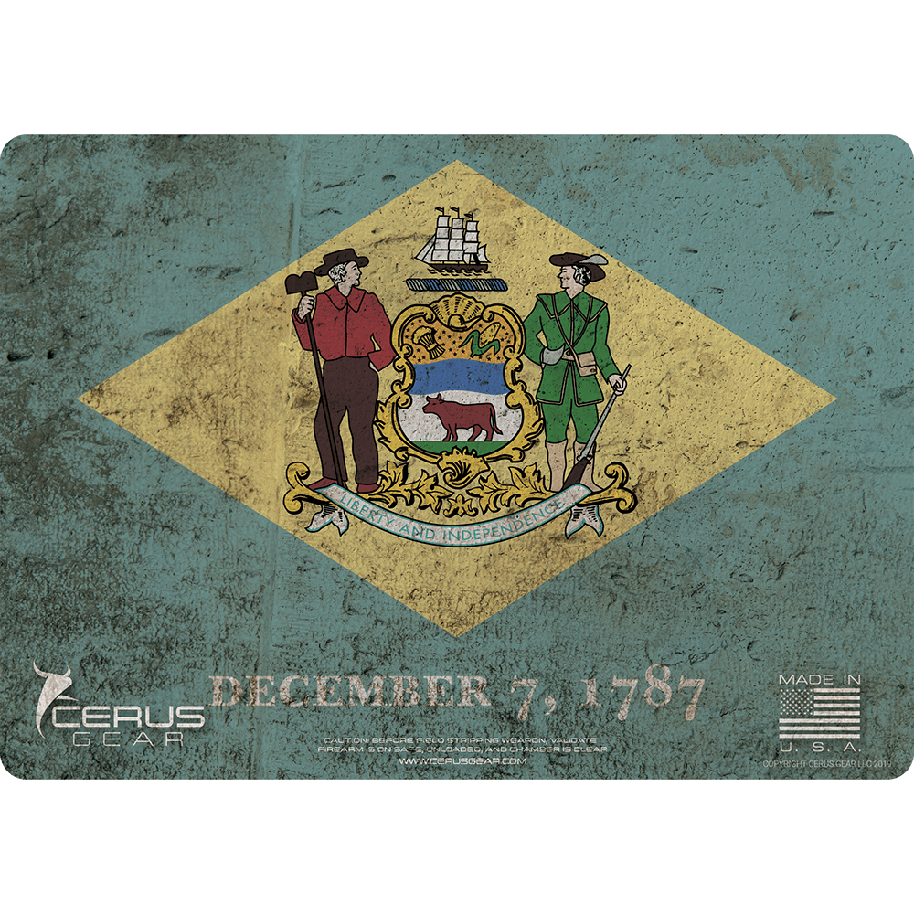 State Flags Handgun Mat
