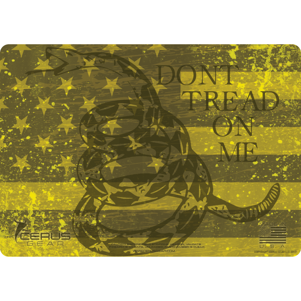 Don't Tread on Me, Gadsden Handgun Mat