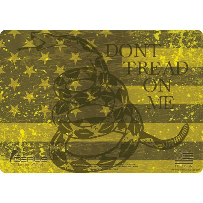Don't Tread on Me, Gadsden Handgun Mat