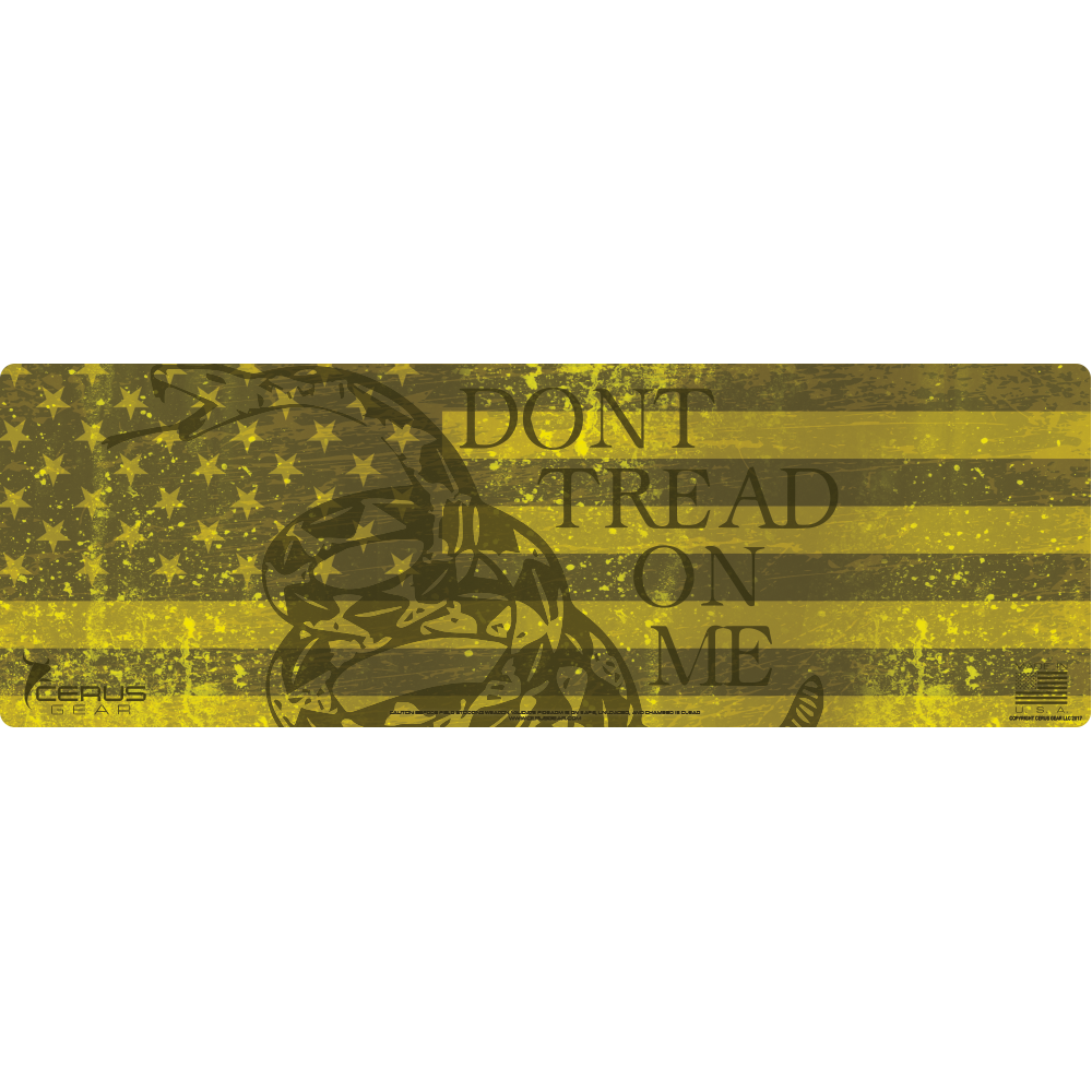 BEST DON'T TREAD ON ME RIFLE CLEANING MAT