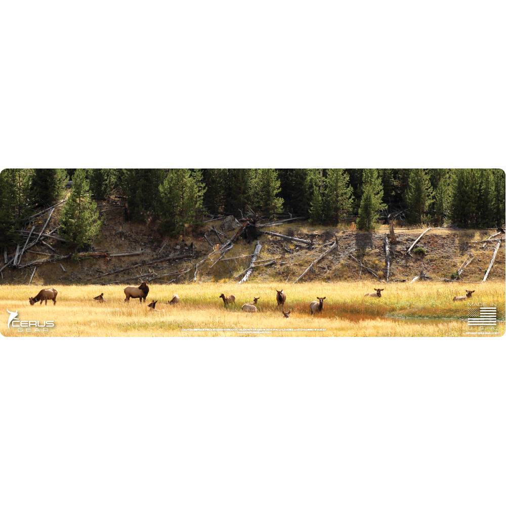 Elk Call of the Wild Wildlife Gun Mat