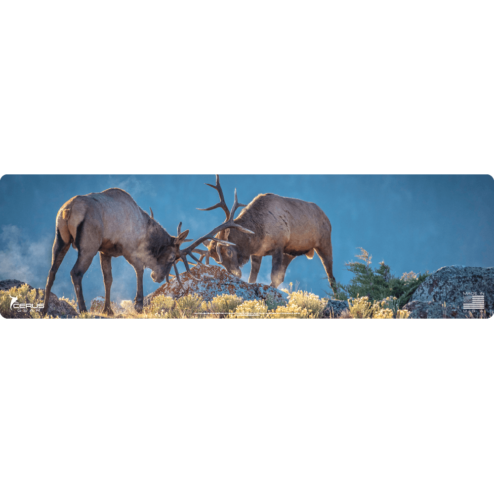 Elk Rut Wildlife Gun Mat