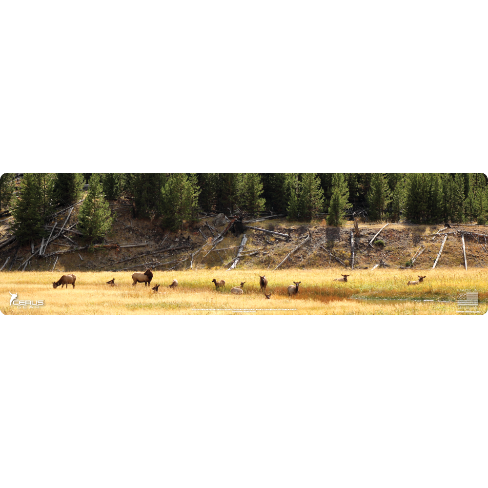Elk Call of the Wild Wildlife Gun Mat