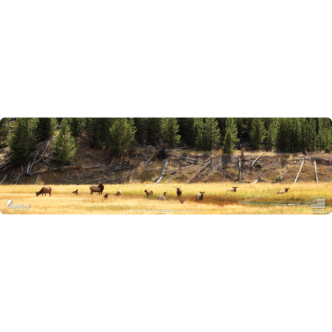 Elk Call of the Wild Wildlife Gun Mat