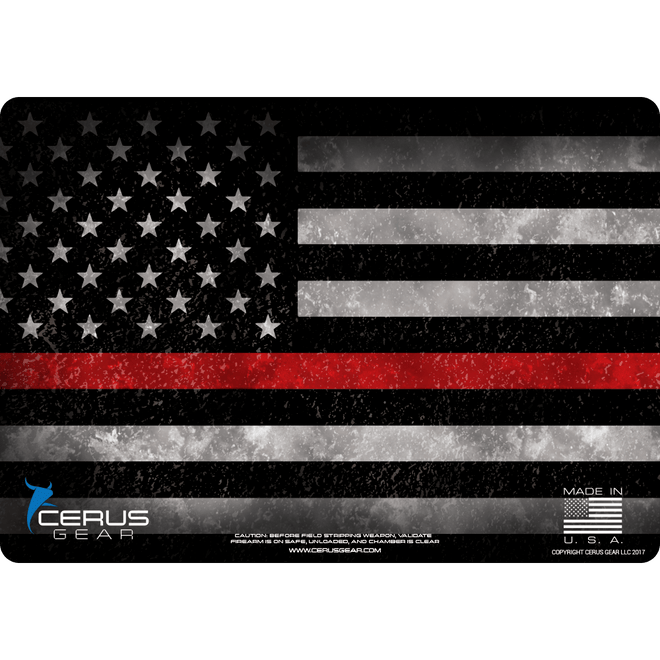 Firefighter Support Handgun Mat