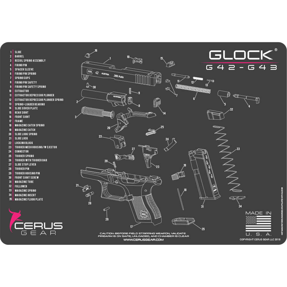 Best Womens Cleaning Mat Glock 42-43