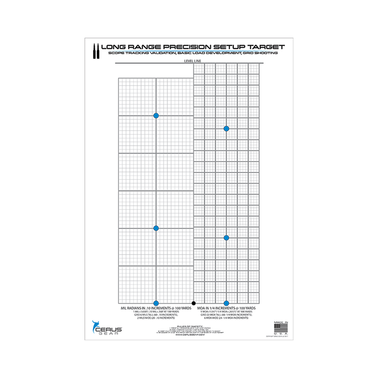 Scope Tracking & Load Validation Target Pack