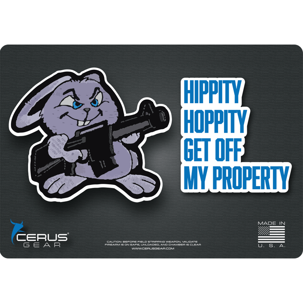 **LIMITED EDITION** Hippity Hoppity Easter Handgun Mat