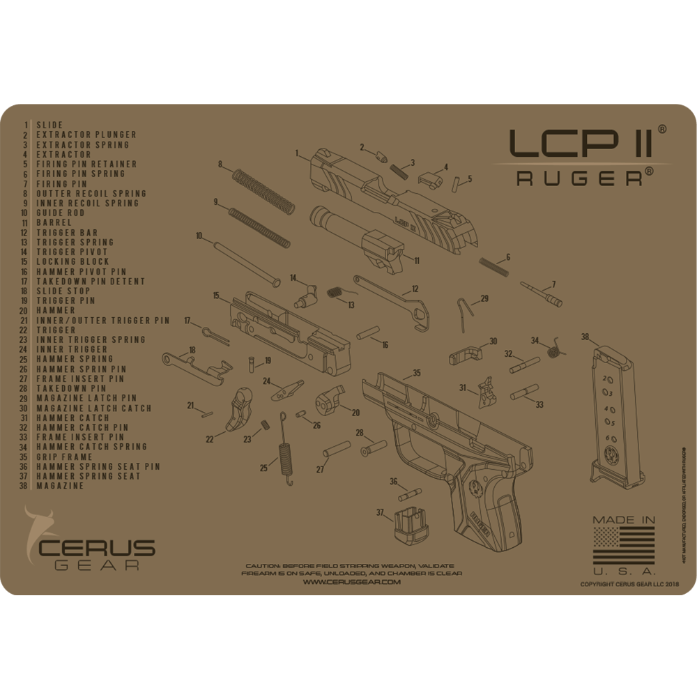 TACTICAL GUN MAT MOUSE PAD