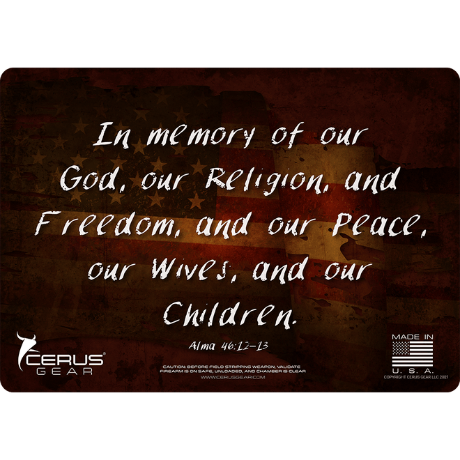 Title of Liberty Handgun Mat