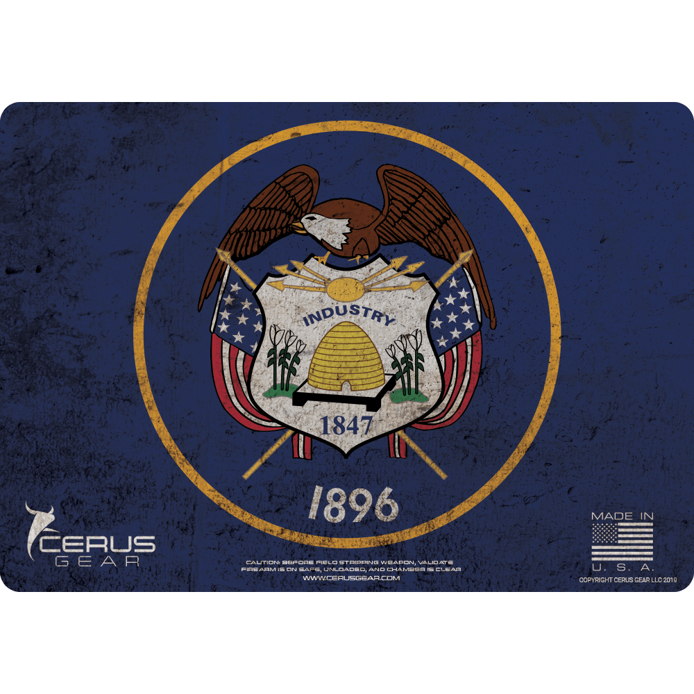 State Flags Handgun Mat
