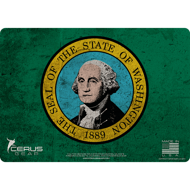 State Flags Handgun Mat