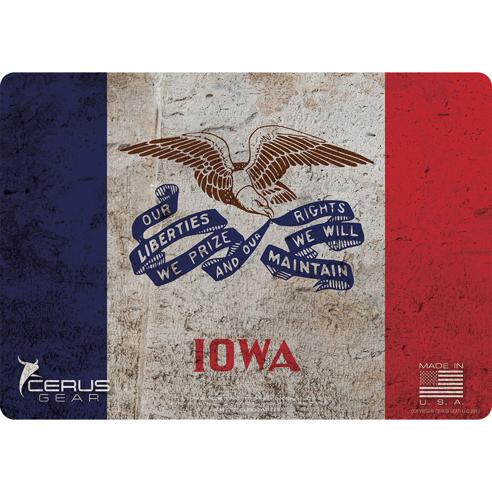 State Flags Handgun Mat