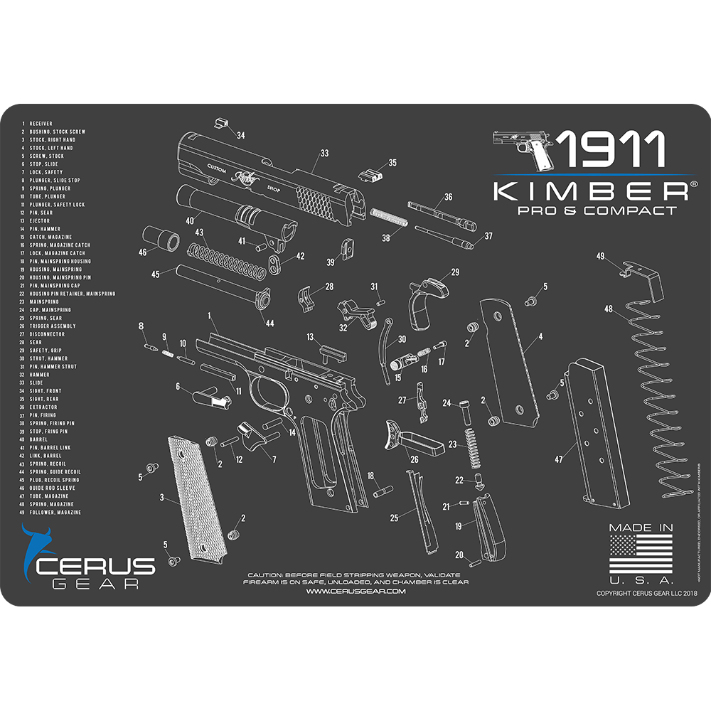 BEST KIMBER COMPACT MAINTENANCE PAD