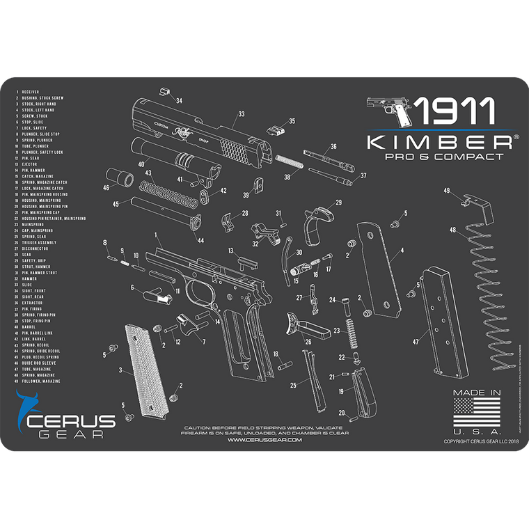 BEST KIMBER COMPACT MAINTENANCE PAD
