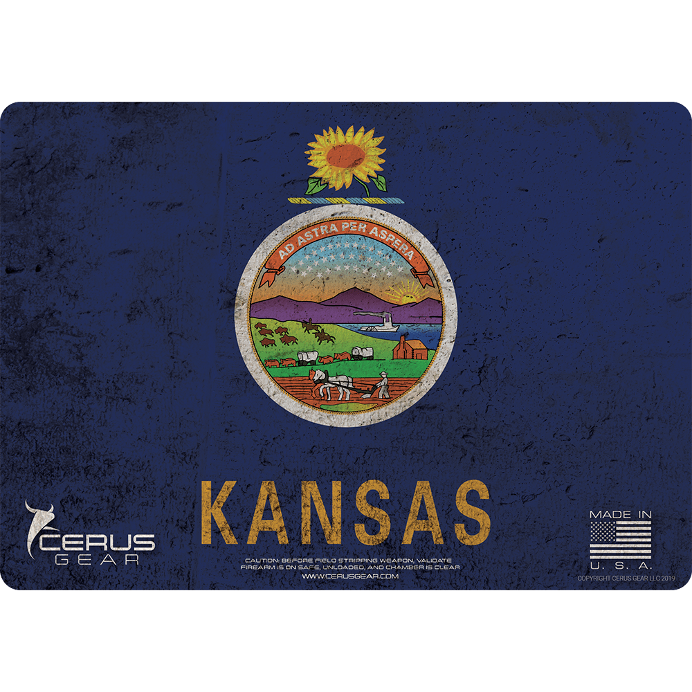 State Flags Handgun Mat