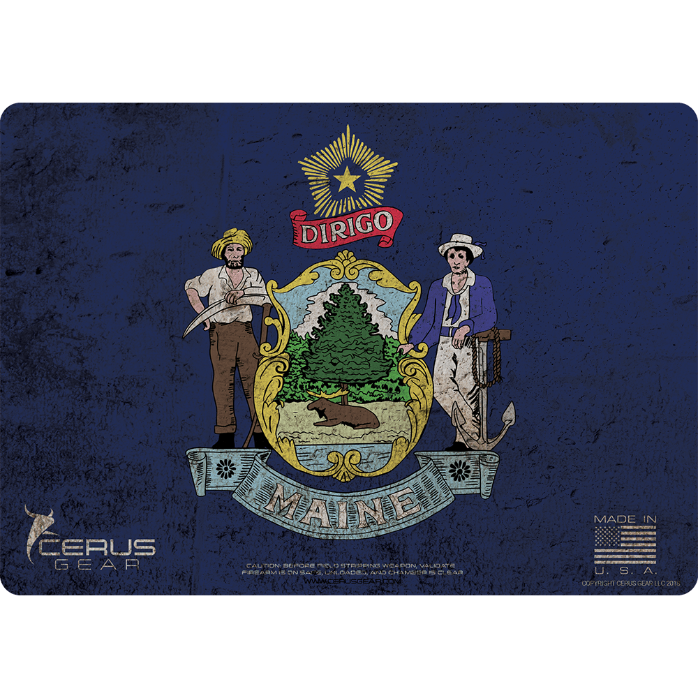 State Flags Handgun Mat