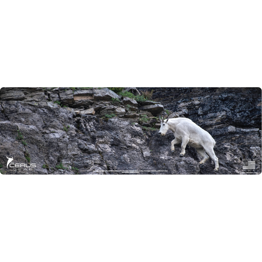Mountain Goat Wildlife Gun Mat