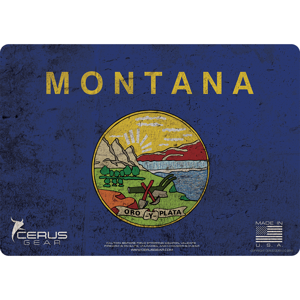 State Flags Handgun Mat