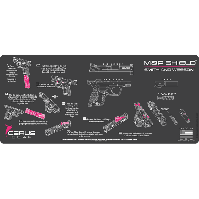 WOMENS M&P SHIELD CLEANING MAT