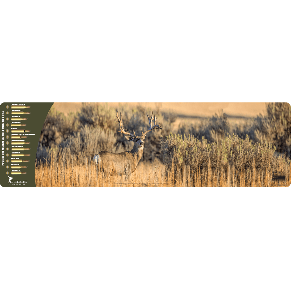 Hunting Rifle Maintenance Pad Deer