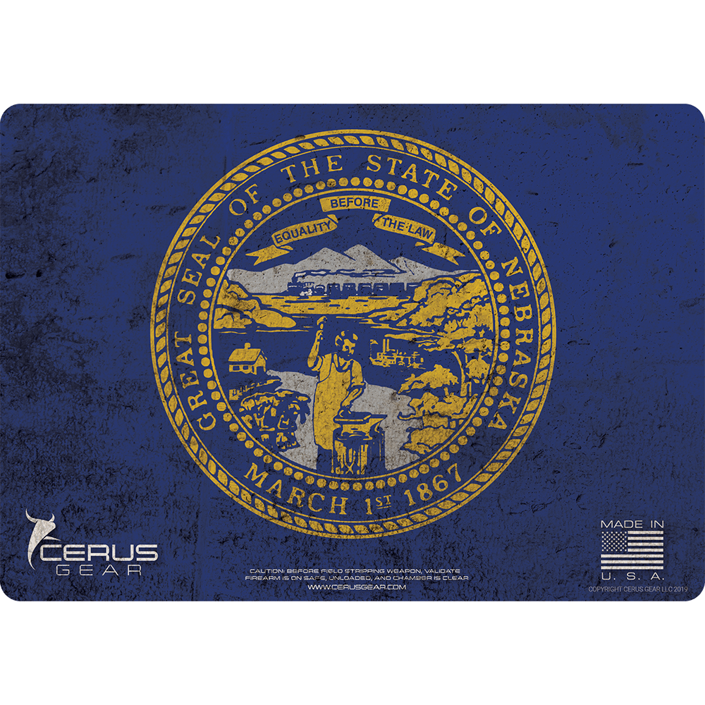 State Flags Handgun Mat