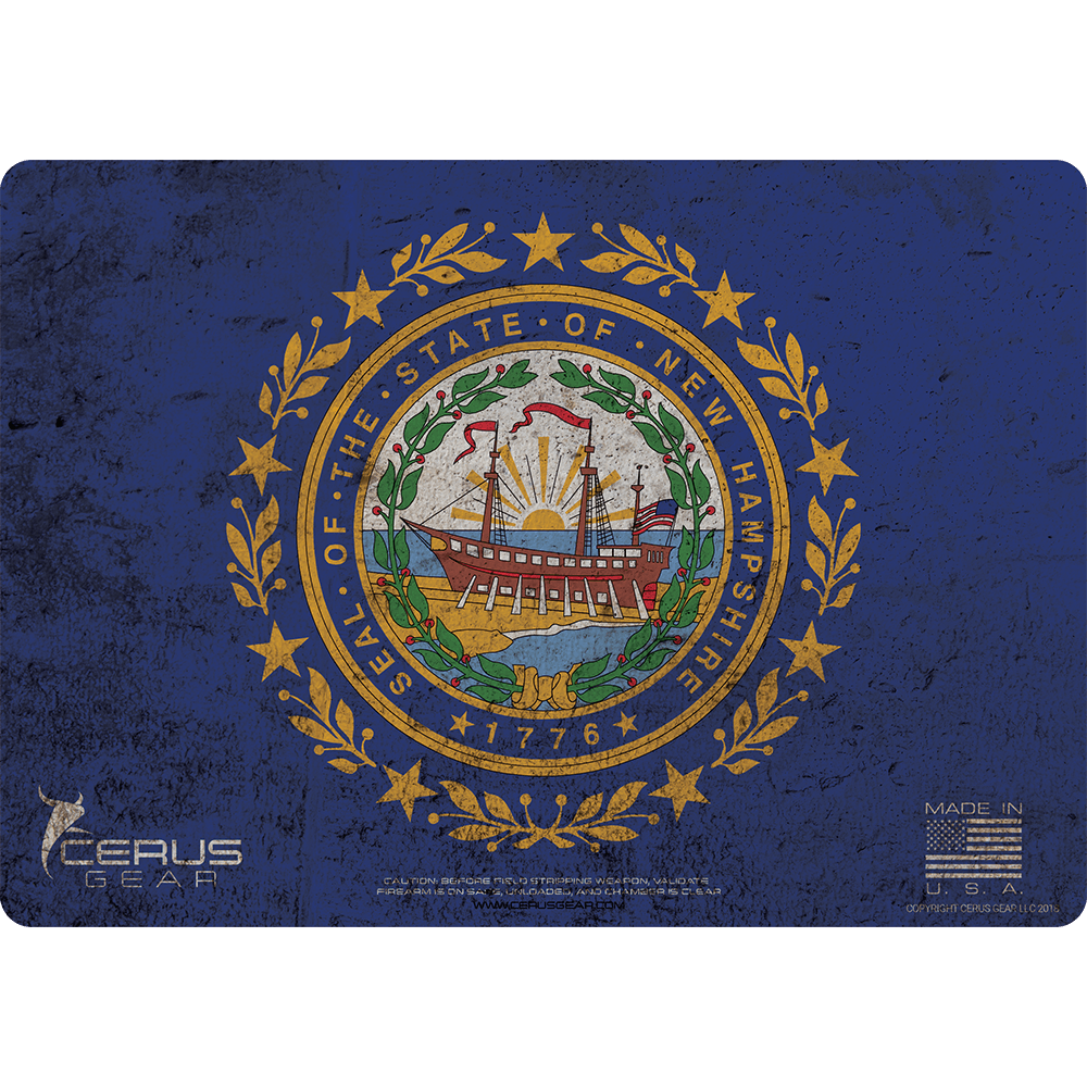 State Flags Handgun Mat