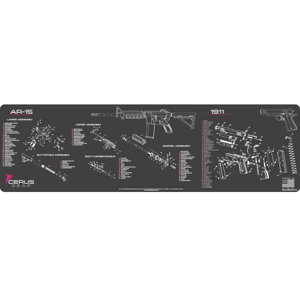 TOP Firearm Maintenance Mat
