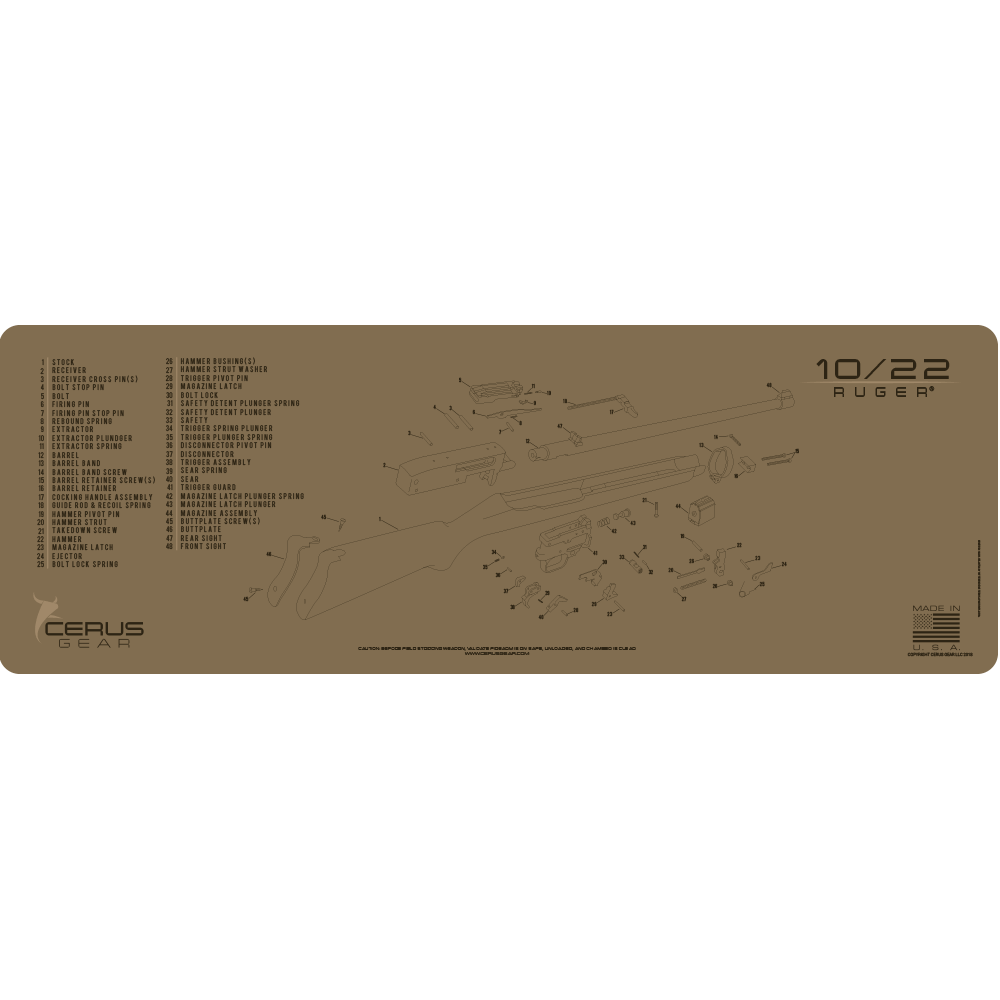 Ruger 10/22® Rifle Mat