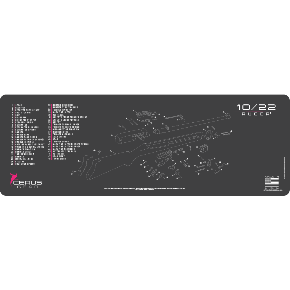 Ruger 10/22® Rifle Mat